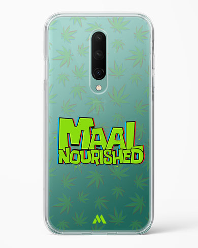 Maal Nourished Crystal Clear Transparent Case-(OnePlus)