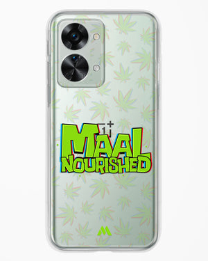 Maal Nourished Crystal Clear Transparent Case-(OnePlus)