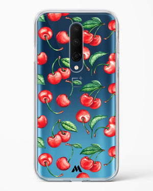 Cherry Surprise Crystal Clear Transparent Case-(OnePlus)