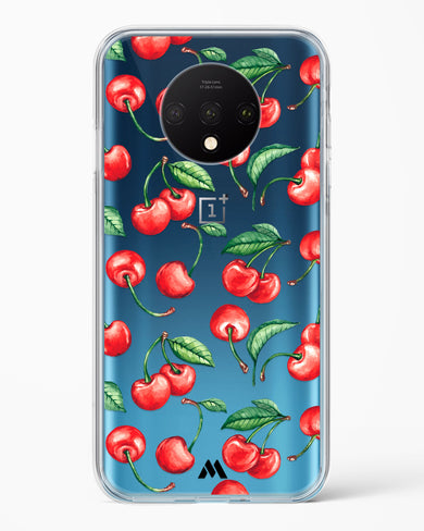 Cherry Surprise Crystal Clear Transparent Case-(OnePlus)