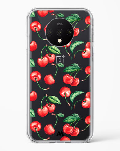 Cherry Surprise Crystal Clear Transparent Case-(OnePlus)