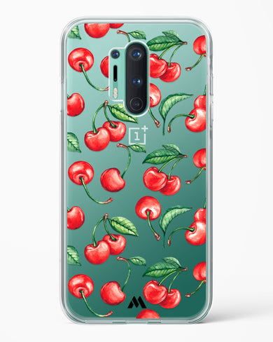 Cherry Surprise Crystal Clear Transparent Case-(OnePlus)