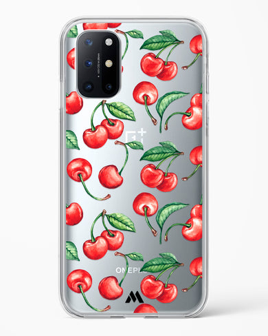 Cherry Surprise Crystal Clear Transparent Case-(OnePlus)