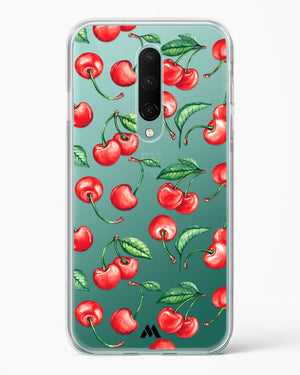 Cherry Surprise Crystal Clear Transparent Case-(OnePlus)