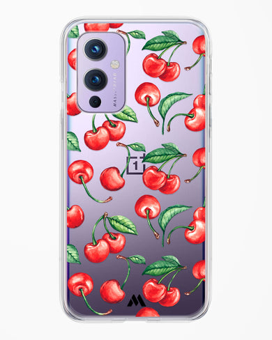 Cherry Surprise Crystal Clear Transparent Case-(OnePlus)