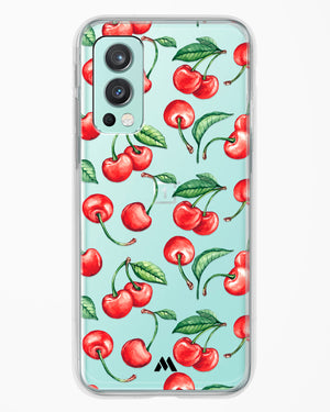 Cherry Surprise Crystal Clear Transparent Case-(OnePlus)
