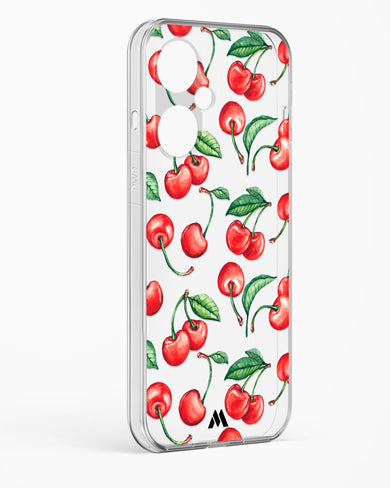 Cherry Surprise Crystal Clear Transparent Case-(OnePlus)