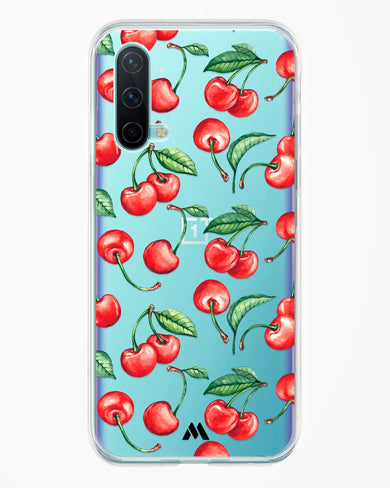 Cherry Surprise Crystal Clear Transparent Case-(OnePlus)