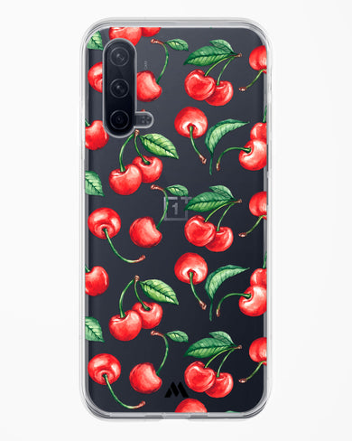 Cherry Surprise Crystal Clear Transparent Case-(OnePlus)