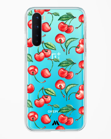 Cherry Surprise Crystal Clear Transparent Case-(OnePlus)