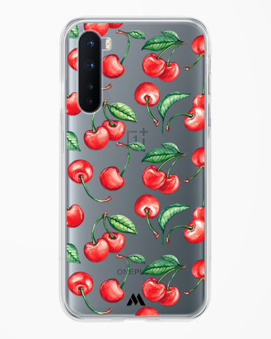 Cherry Surprise Crystal Clear Transparent Case-(OnePlus)