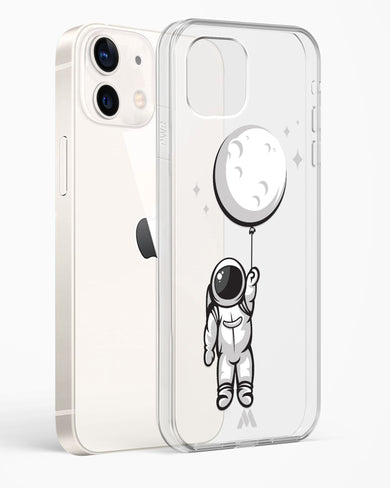 Moon Balloon Crystal Clear Transparent Case-(Apple)