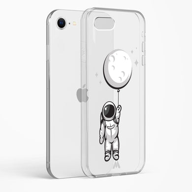 Moon Balloon Crystal Clear Transparent Case-(Apple)