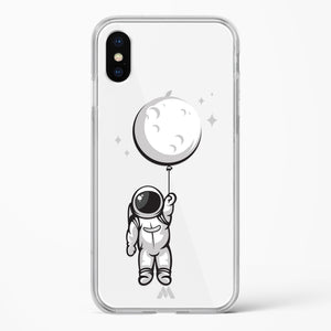 Moon Balloon Crystal Clear Transparent Case-(Apple)