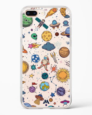 Space Frenzy Crystal Clear Transparent Case-(Apple)