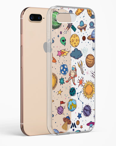 Space Frenzy Crystal Clear Transparent Case-(Apple)