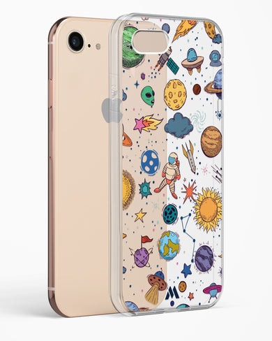 Space Frenzy Crystal Clear Transparent Case-(Apple)