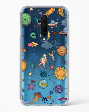 Space Frenzy Crystal Clear Transparent Case-(OnePlus)