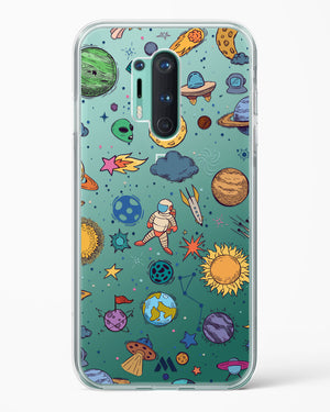 Space Frenzy Crystal Clear Transparent Case-(OnePlus)