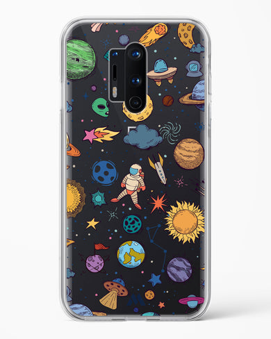 Space Frenzy Crystal Clear Transparent Case-(OnePlus)