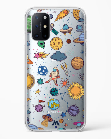 Space Frenzy Crystal Clear Transparent Case-(OnePlus)