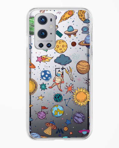 Space Frenzy Crystal Clear Transparent Case-(OnePlus)