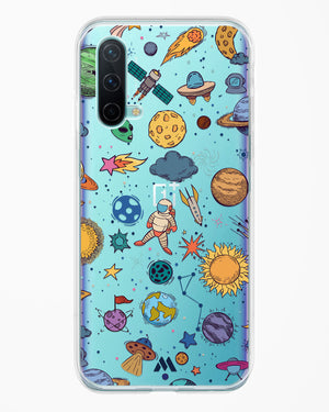 Space Frenzy Crystal Clear Transparent Case-(OnePlus)