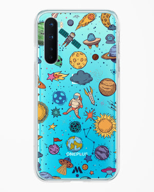 Space Frenzy Crystal Clear Transparent Case-(OnePlus)