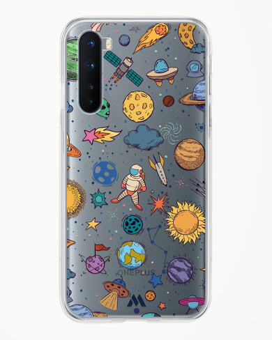 Space Frenzy Crystal Clear Transparent Case-(OnePlus)