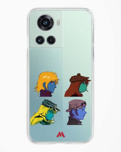 Gorillaz Daft Punk Interstellar555 Crossover Crystal Clear Transparent Case-(OnePlus)