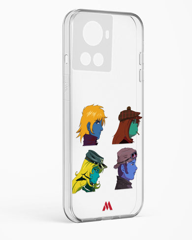 Gorillaz Daft Punk Interstellar555 Crossover Crystal Clear Transparent Case-(OnePlus)