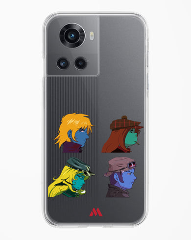 Gorillaz Daft Punk Interstellar555 Crossover Crystal Clear Transparent Case-(OnePlus)