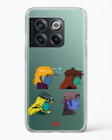 Gorillaz Daft Punk Interstellar555 Crossover Crystal Clear Transparent Case-(OnePlus)