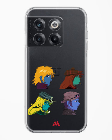 Gorillaz Daft Punk Interstellar555 Crossover Crystal Clear Transparent Case-(OnePlus)