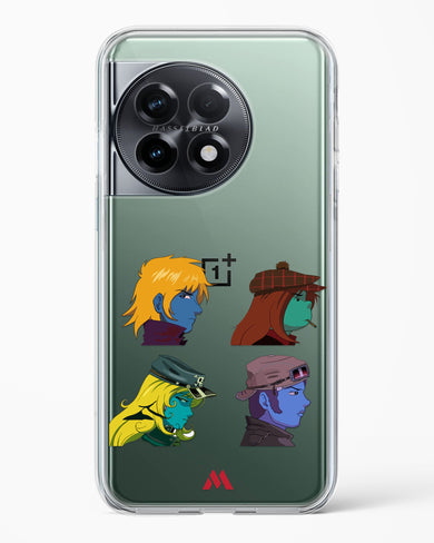 Gorillaz Daft Punk Interstellar555 Crossover Crystal Clear Transparent Case-(OnePlus)