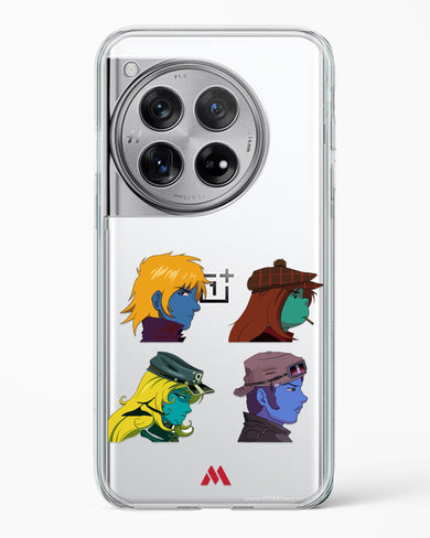 Gorillaz Daft Punk Interstellar555 Crossover Crystal Clear Transparent Case-(OnePlus)