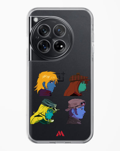 Gorillaz Daft Punk Interstellar555 Crossover Crystal Clear Transparent Case-(OnePlus)