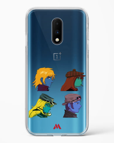Gorillaz Daft Punk Interstellar555 Crossover Crystal Clear Transparent Case-(OnePlus)