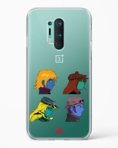 Gorillaz Daft Punk Interstellar555 Crossover Crystal Clear Transparent Case-(OnePlus)