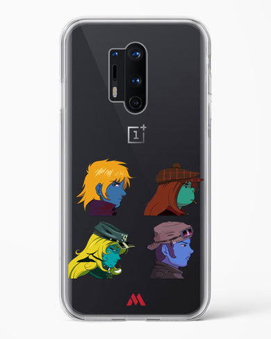 Gorillaz Daft Punk Interstellar555 Crossover Crystal Clear Transparent Case-(OnePlus)