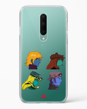 Gorillaz Daft Punk Interstellar555 Crossover Crystal Clear Transparent Case-(OnePlus)