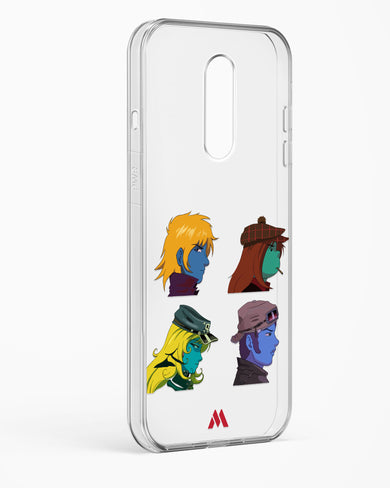 Gorillaz Daft Punk Interstellar555 Crossover Crystal Clear Transparent Case-(OnePlus)