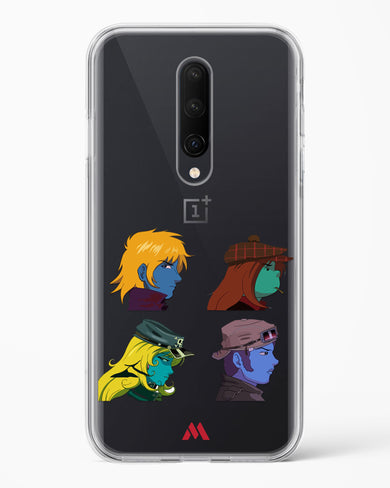 Gorillaz Daft Punk Interstellar555 Crossover Crystal Clear Transparent Case-(OnePlus)