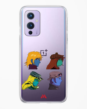 Gorillaz Daft Punk Interstellar555 Crossover Crystal Clear Transparent Case-(OnePlus)