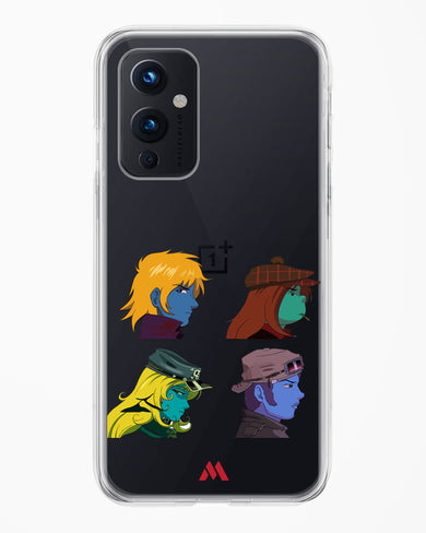 Gorillaz Daft Punk Interstellar555 Crossover Crystal Clear Transparent Case-(OnePlus)