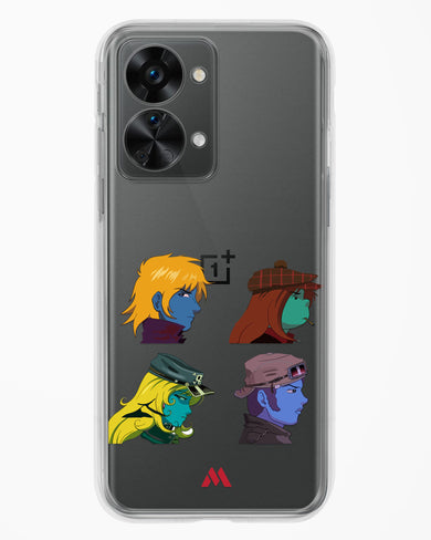 Gorillaz Daft Punk Interstellar555 Crossover Crystal Clear Transparent Case-(OnePlus)