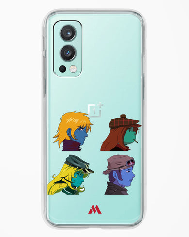 Gorillaz Daft Punk Interstellar555 Crossover Crystal Clear Transparent Case-(OnePlus)