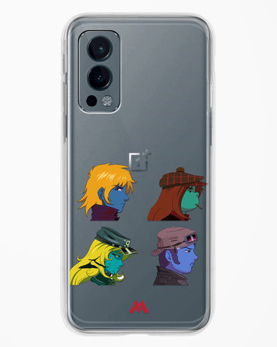 Gorillaz Daft Punk Interstellar555 Crossover Crystal Clear Transparent Case-(OnePlus)