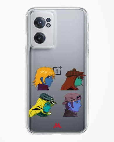 Gorillaz Daft Punk Interstellar555 Crossover Crystal Clear Transparent Case-(OnePlus)