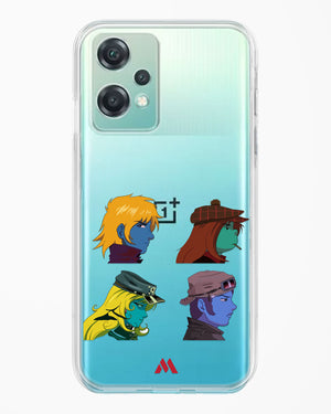 Gorillaz Daft Punk Interstellar555 Crossover Crystal Clear Transparent Case-(OnePlus)